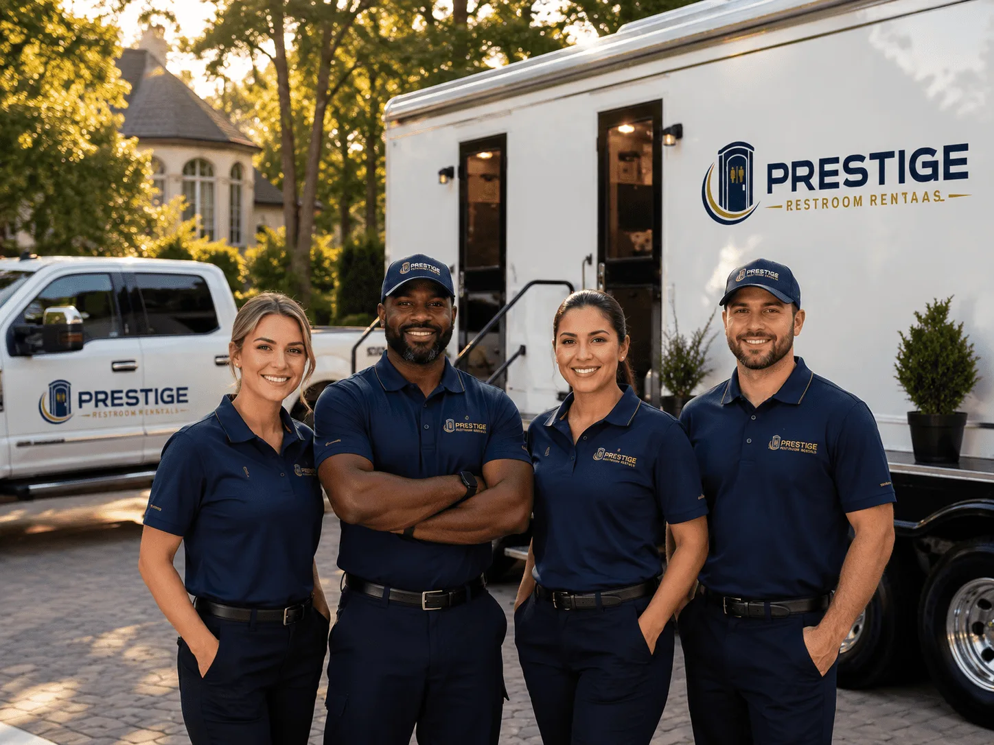 Trusted Luxury Portable Restrooms company in Offerle, KS